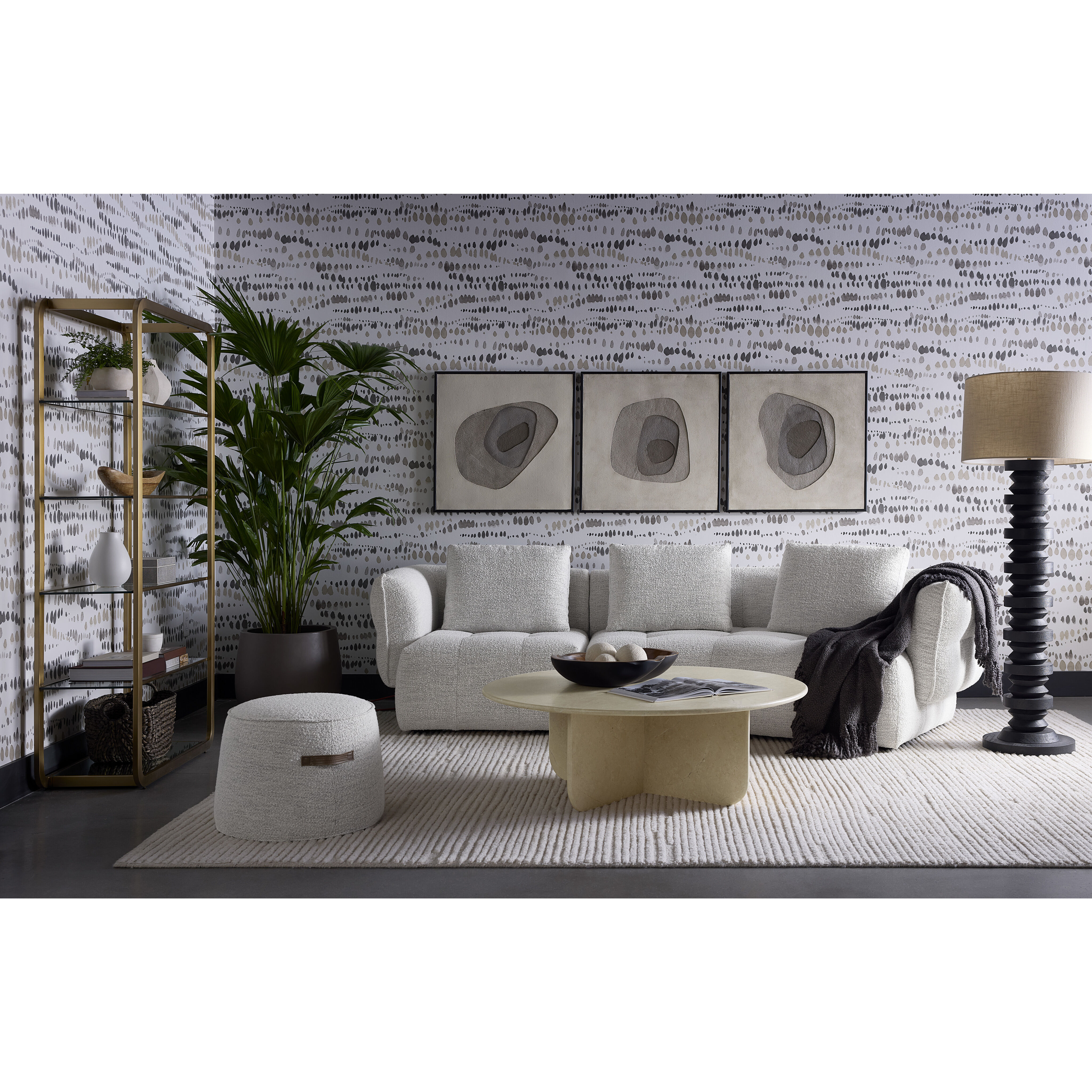 Emmeline Merino Cotton Sofa